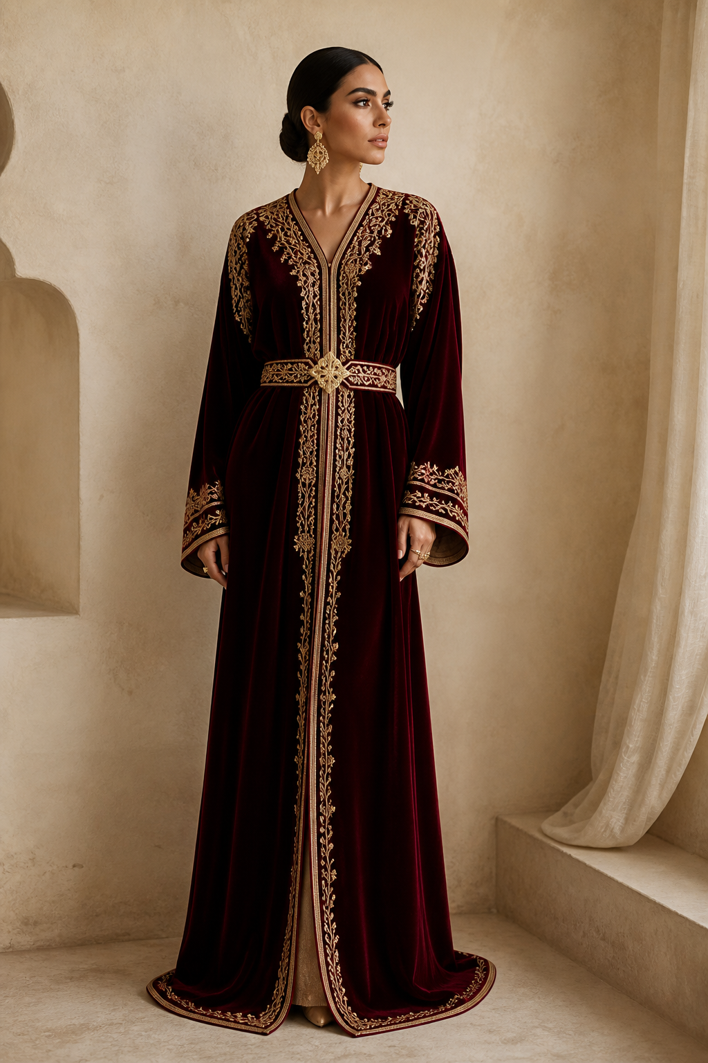 قفطان البرقوق للسهرة — bldi couture
