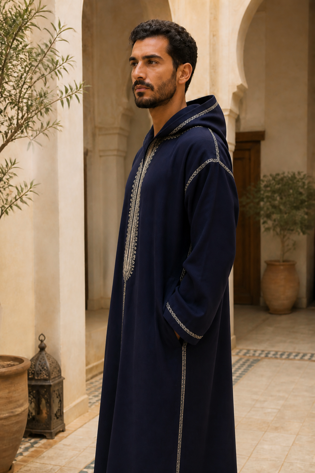 جلباب نسائي تراكوتا — Côté — bldi couture
