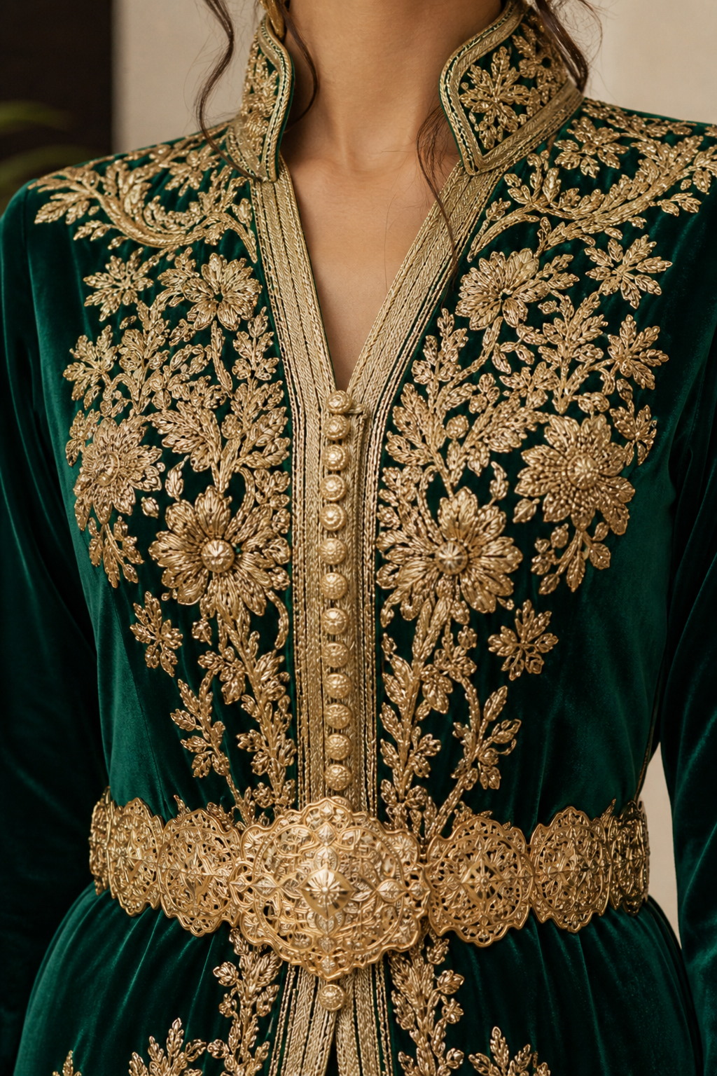 Takchita Champagne Luxe — Broderie — bldi couture