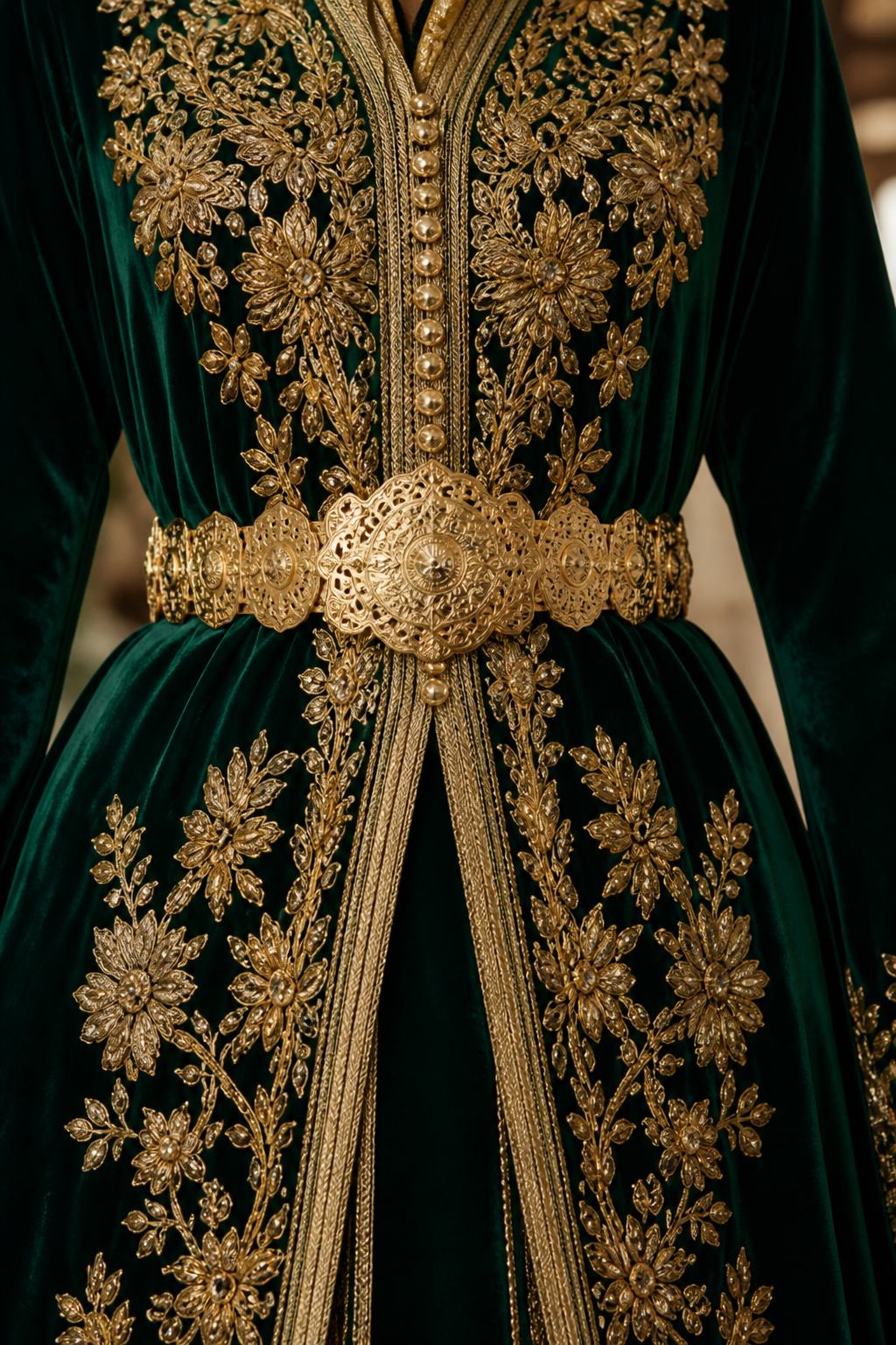 Takchita Émeraude de Fès — Accessoires — bldi couture