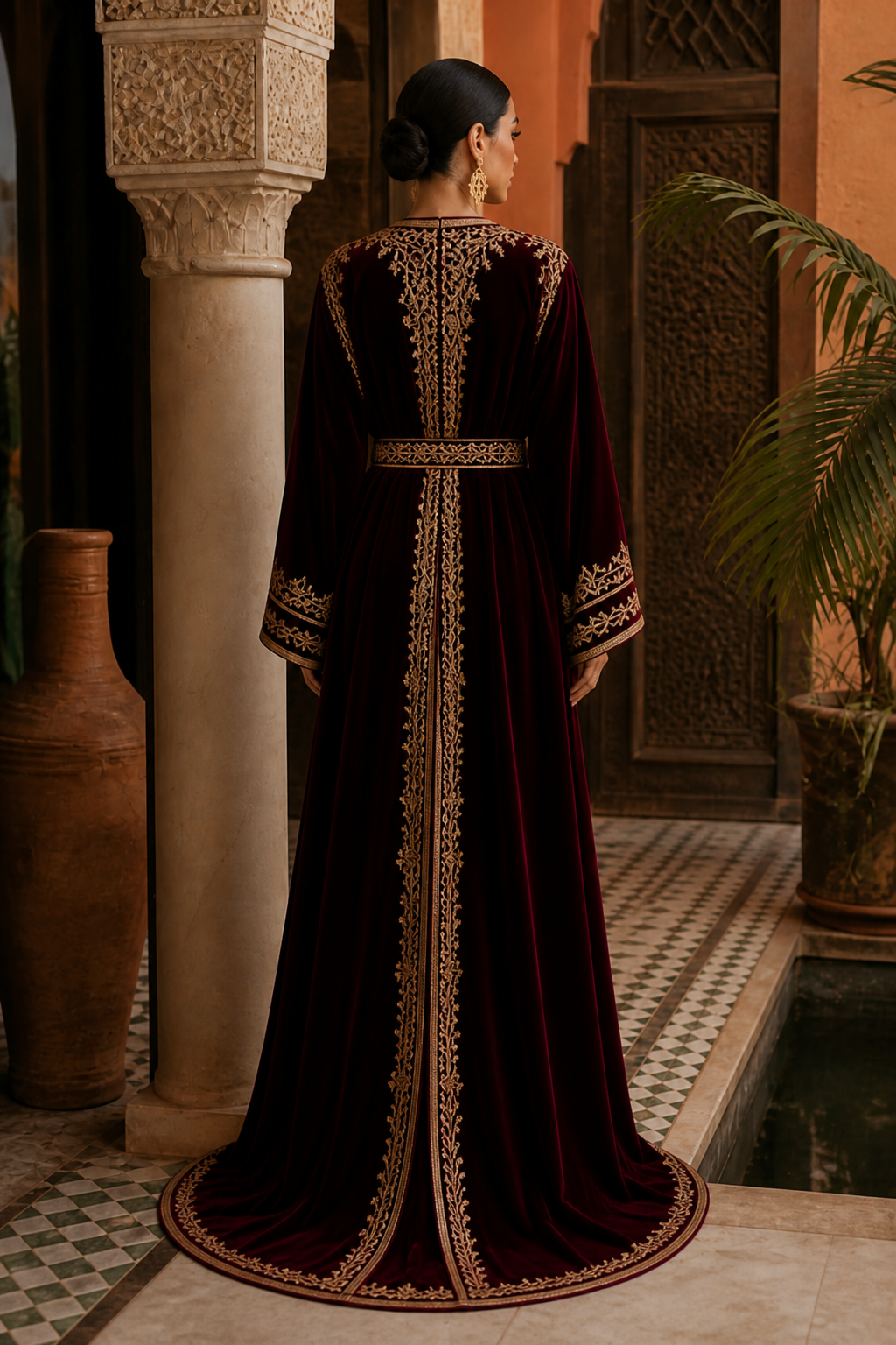 تكشيطة العقيق المراكشية — Dos — bldi couture