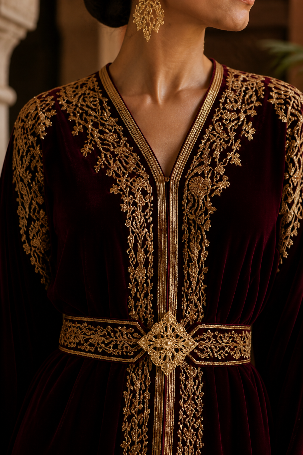 تكشيطة اللؤلؤ الأبيض — Broderie — bldi couture