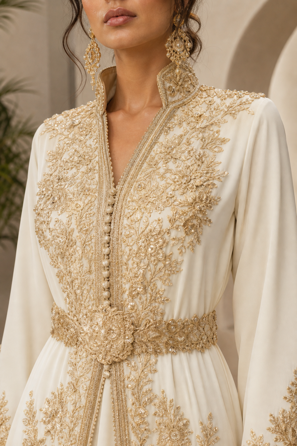 تكشيطة الورد الصحراوي — Broderie — bldi couture