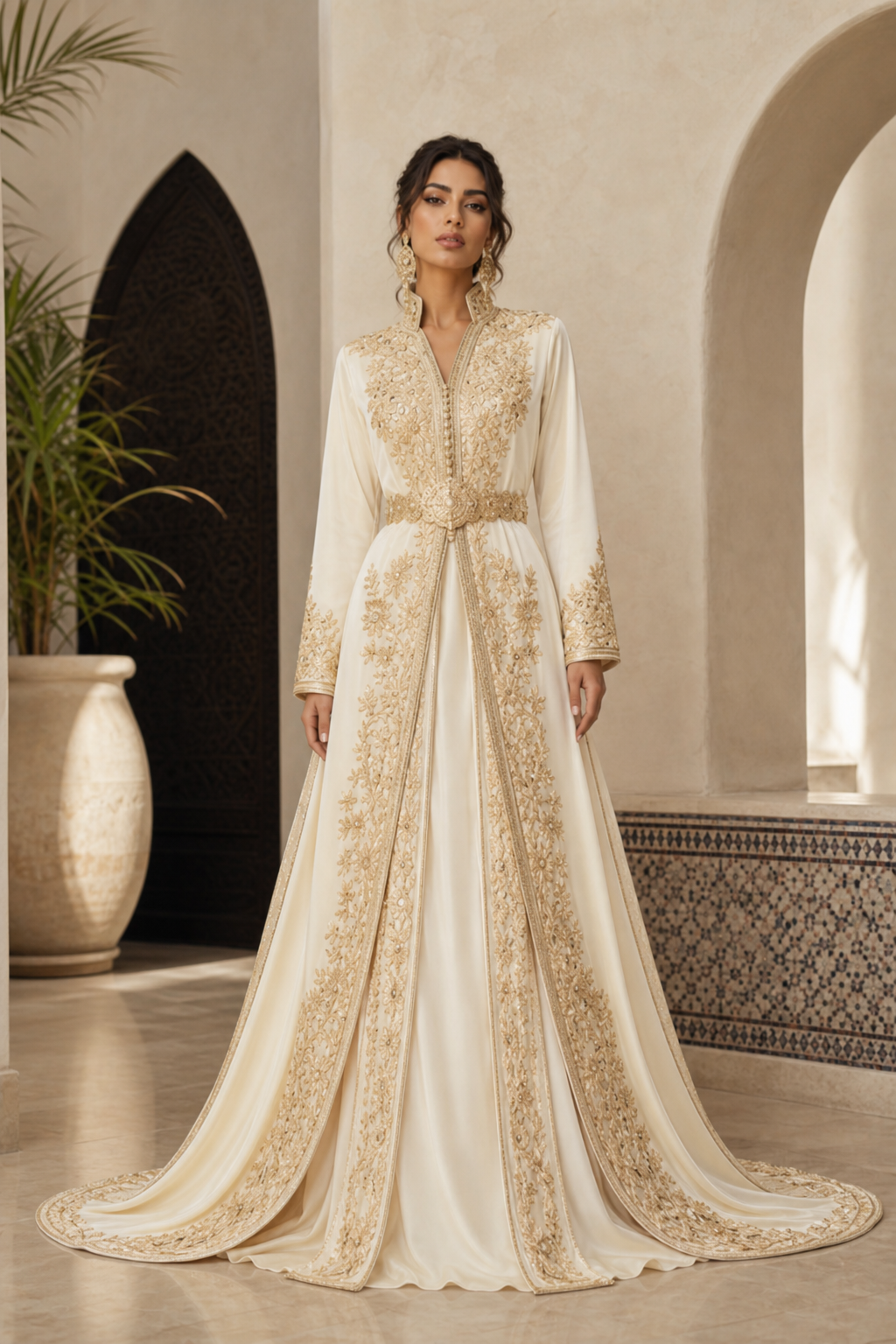 تكشيطة الورد الصحراوي — bldi couture